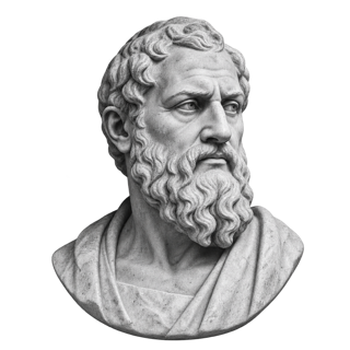 Marble bust of Zeno